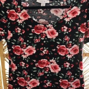 Floral Stretch T-shirt